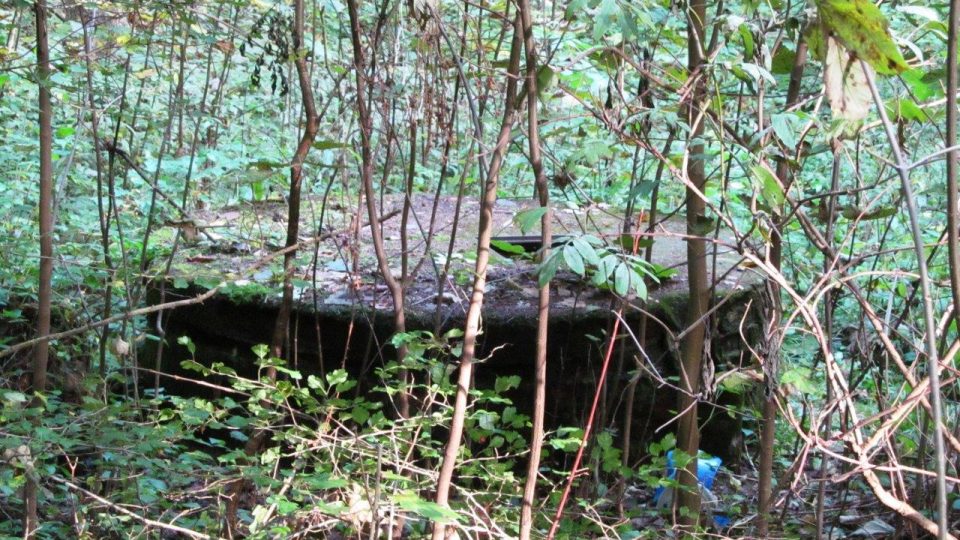 Studna uprostřed lesů na Svitavsku, zřejmě důkaz existence nějaké dávné stavby