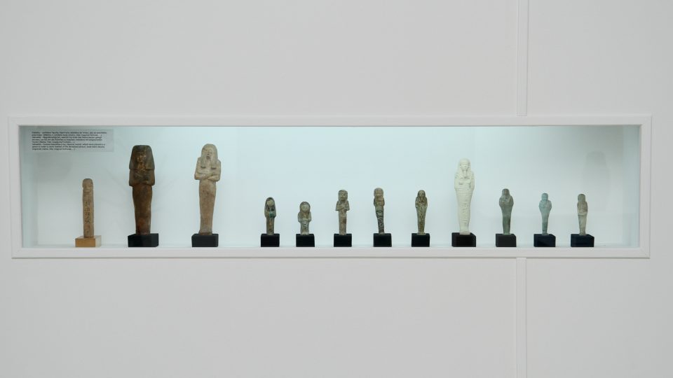 V expozici Muzea princezny Hereret uvidíte celou řadu unikátních předmětů z několika období historie starověkého Egypta