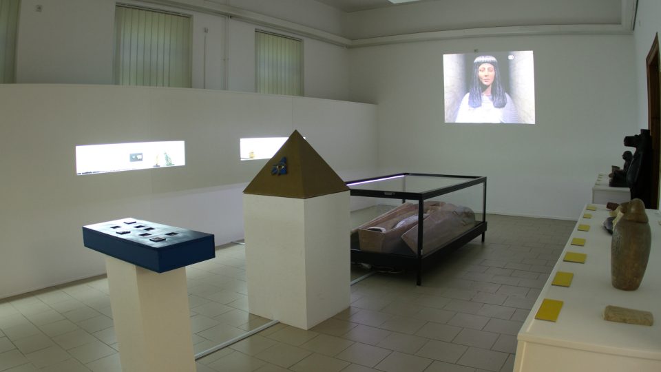 Expozici Muzea princezny Hereret doplňuje i vizualizace, vytvořená na základě výzkumu mumie pomocí tomografu