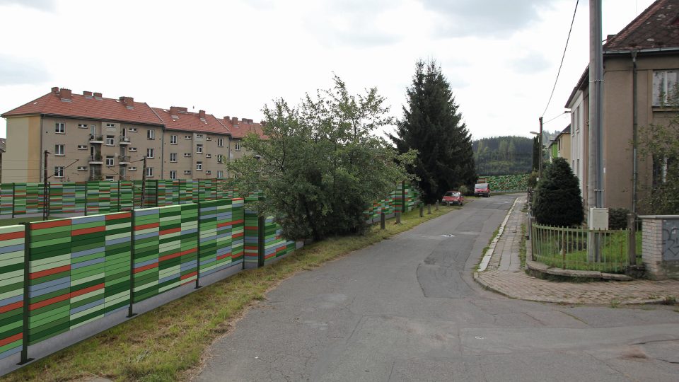 Některým obyvatelům České Třebové se nelíbí, že by protihlukové stěny rozdělily město na dvě poloviny