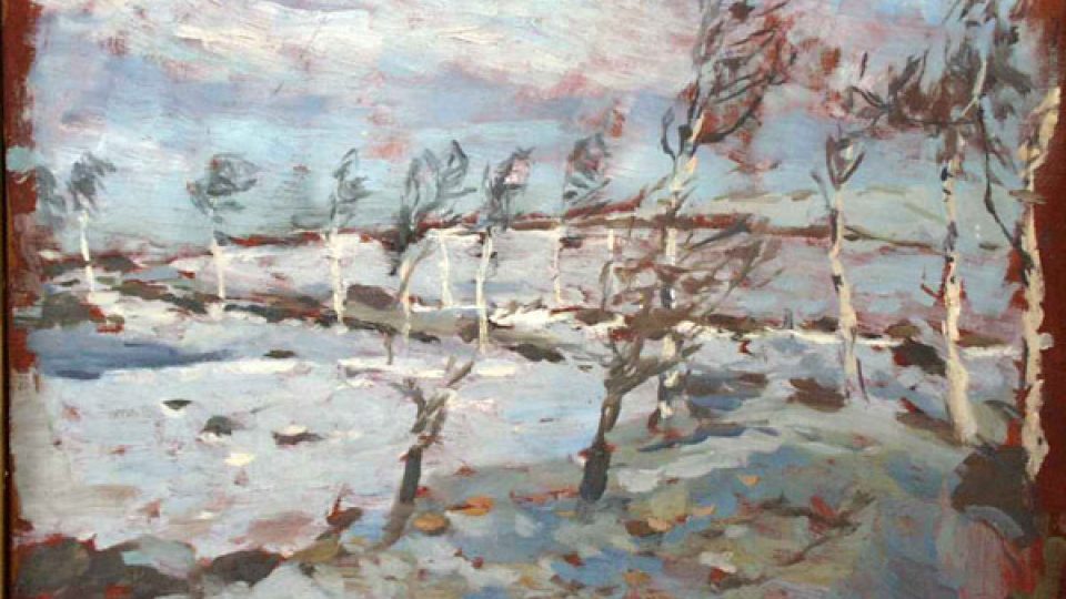 Kameničky v zimě od Antonína Slavíčka