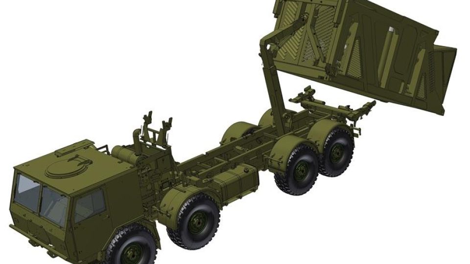 Vojenský radar ReUnion, který budou vyrábět české a slovenské firmy