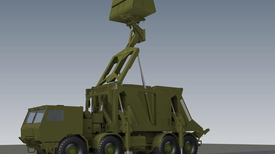 Vojenský radar ReUnion, který budou vyrábět české a slovenské firmy