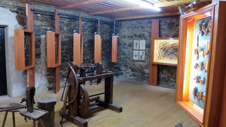 Expozice Muzea dýmek v Proseči
