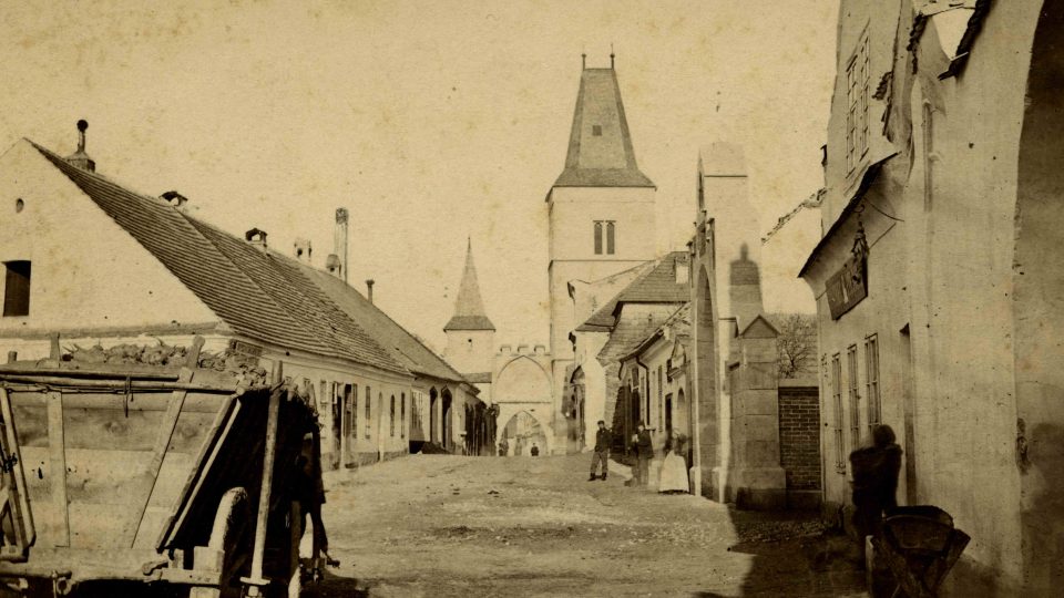 Litomyšlská brána okolo roku asi 1900