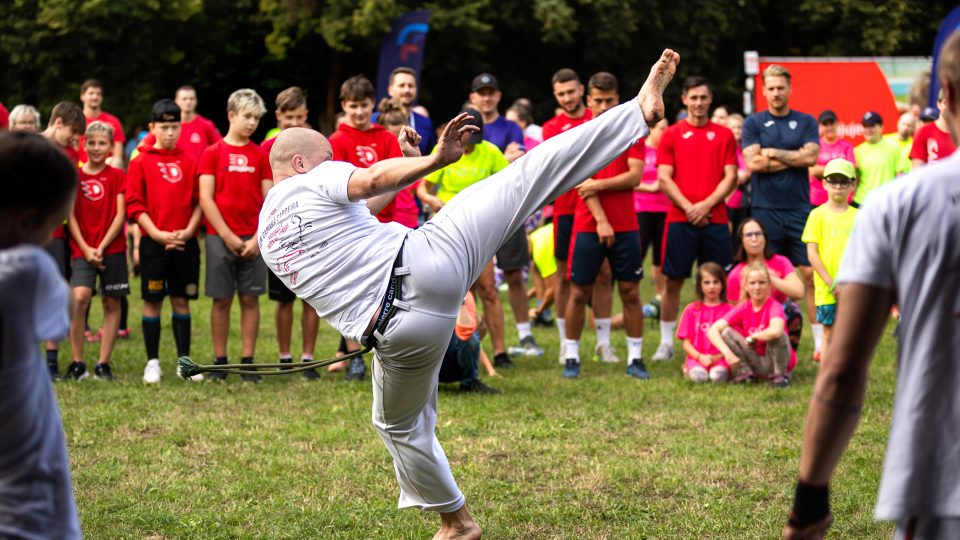 Ve Sportovním parku Pardubice si zájemci můžou vyzkoušet i bojová umění