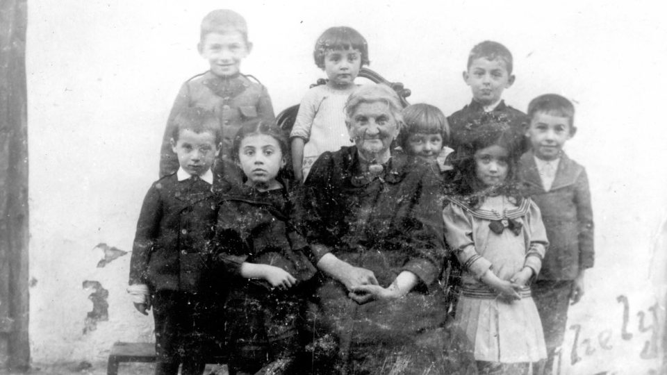 Rodina Alexandra Schwitzera v roce 1915