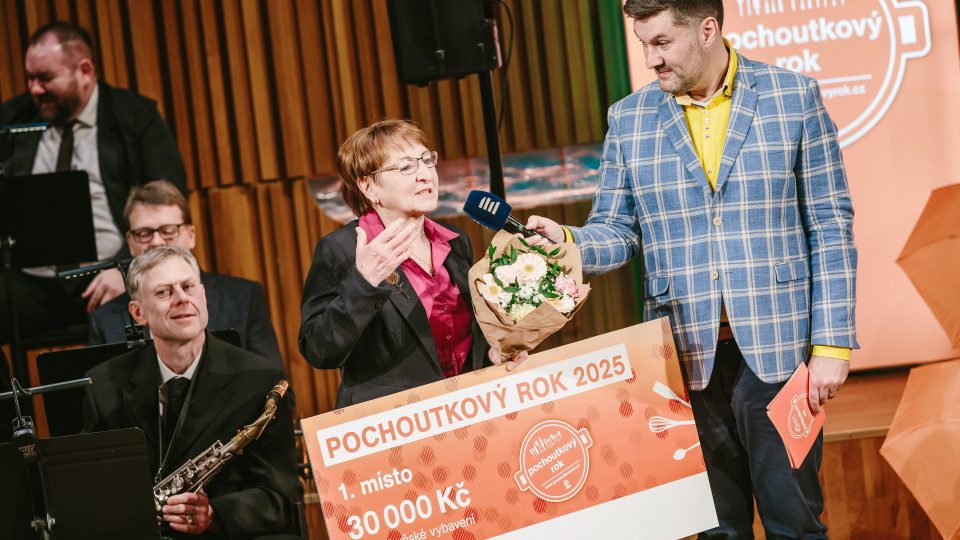 Vítězka Stanislava Kotlabová byla dojatá