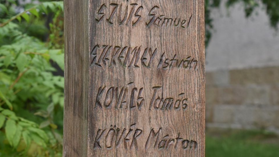 Jména prvních maďarských farářů v Čermné