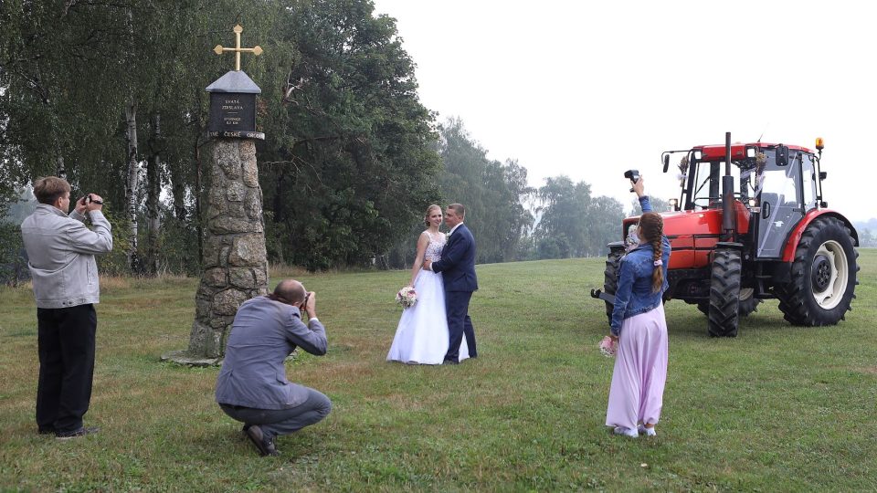 Fotografování svateb v terénu přináší nejedno překvapení