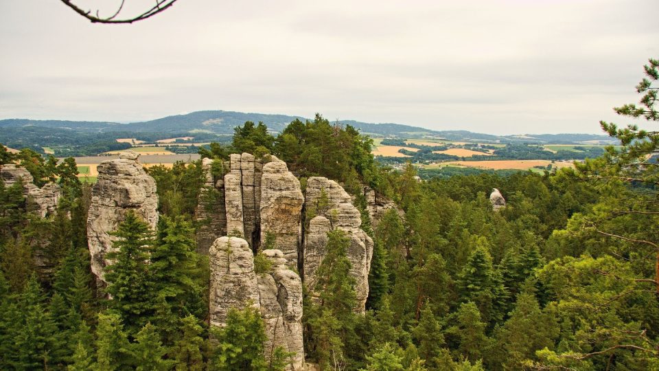Výhled směrem Kozákov | foto: Jaroslav Hoření, Český rozhlas Výhled směrem Kozákov