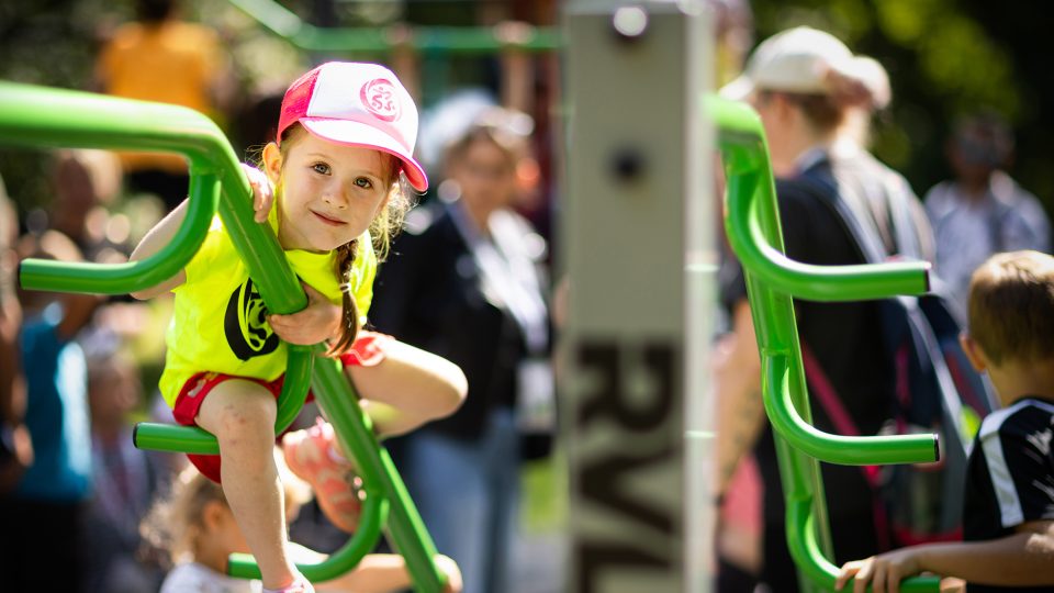 Děti a pohyb. To je Sportovní park Pardubice