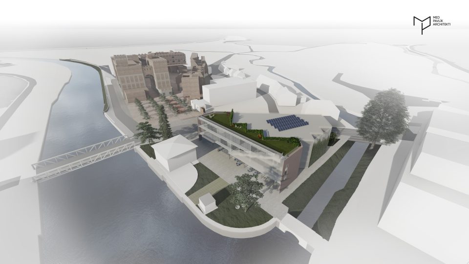 Nové parkoviště by mělo zapadat do koncepce Mlýnského ostrova