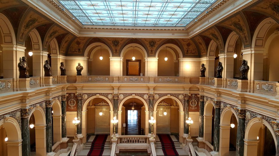 Interiér Historické budovy Národního muzea