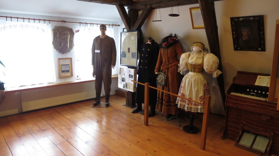 Pohled do muzejní expozice dějin Jablonného nad Orlicí