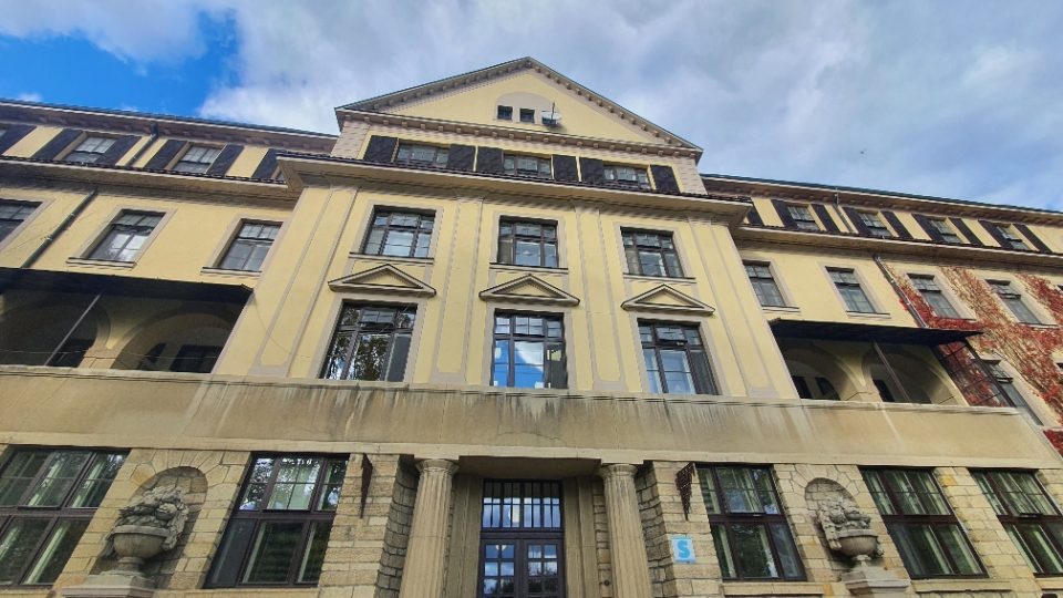 Historická budova Odborného léčebného ústavu v Jevíčku