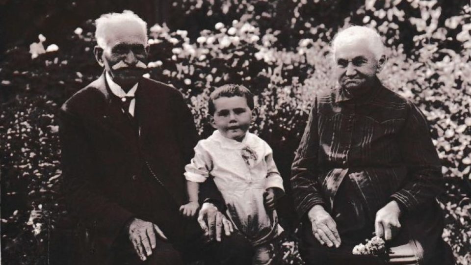 Hynek a Barbora Krausovi kolem roku 1927