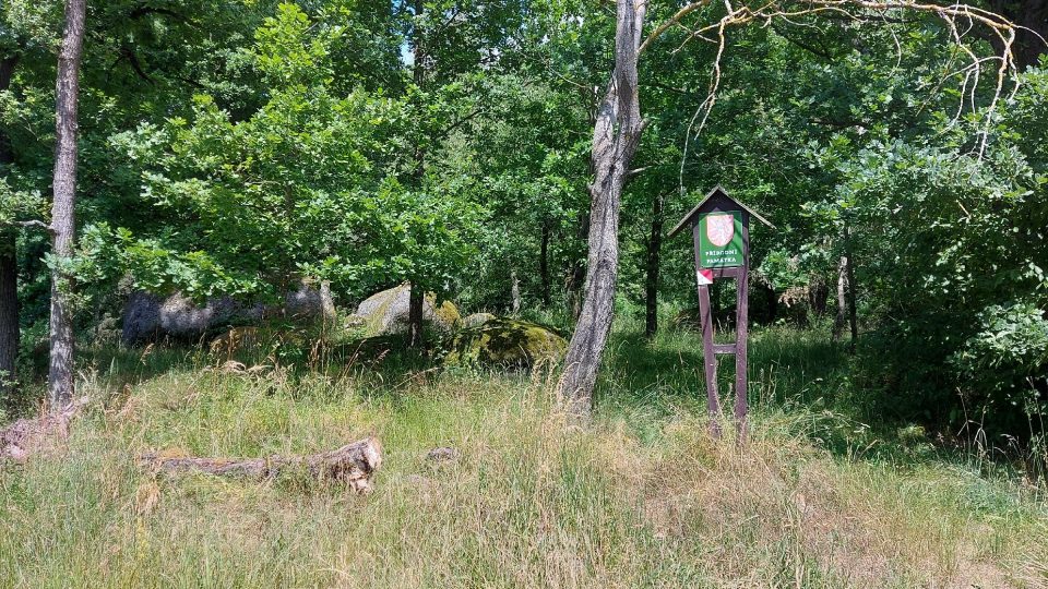 Žulové kameny odkryla erozní činnost vody v třetihorním období
