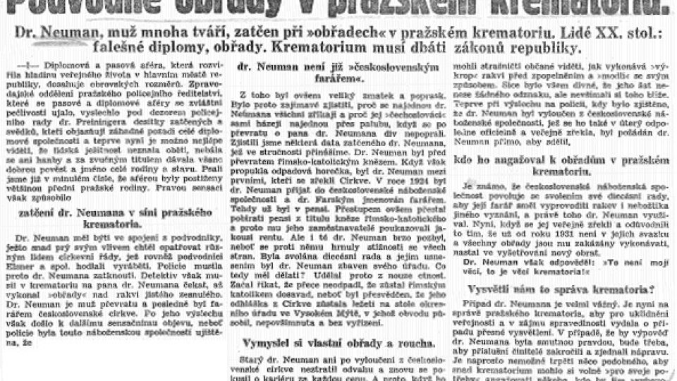 Periodika - Lidové listy z 24. 1. 1935