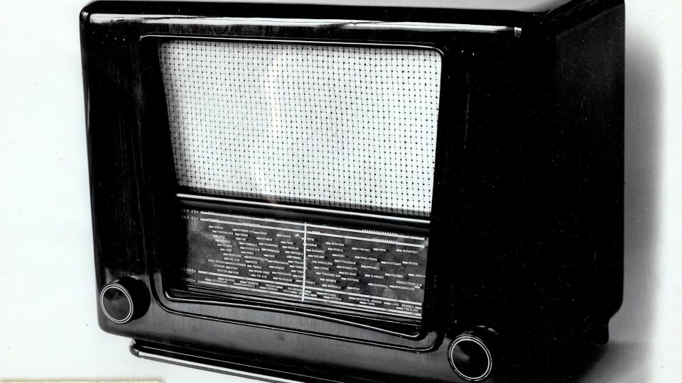 První poválečné rádio Tesly Liberátor z roku 1945