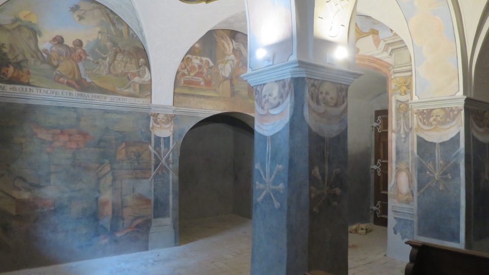 Očistcová kaple kostela Nalezení sv. Kříže v Litomyšli