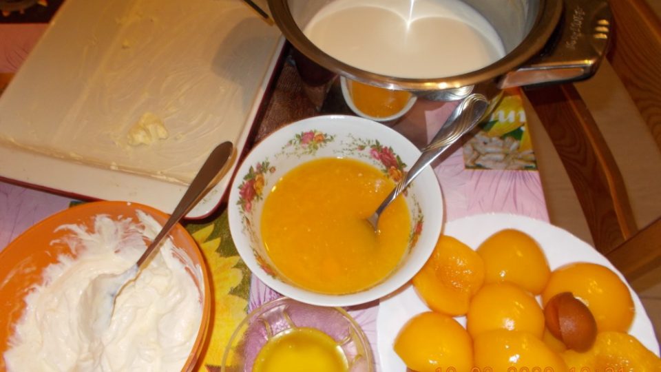 Recept na meruňkový nákyp podle pana Václava