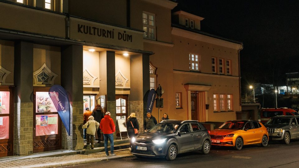 Rozhlas jede za vámi v Krásné Lípě | foto: Jiří Šeda Rozhlas jede za vámi v Krásné Lípě