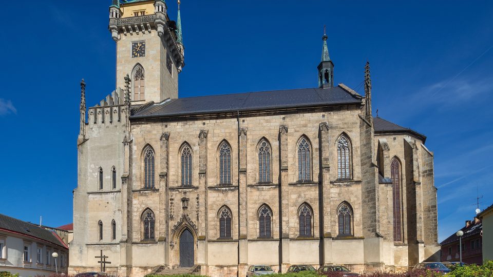 Kostel sv. Jakuba se slavnou věží - narodil se tam Bohuslav Martinů
