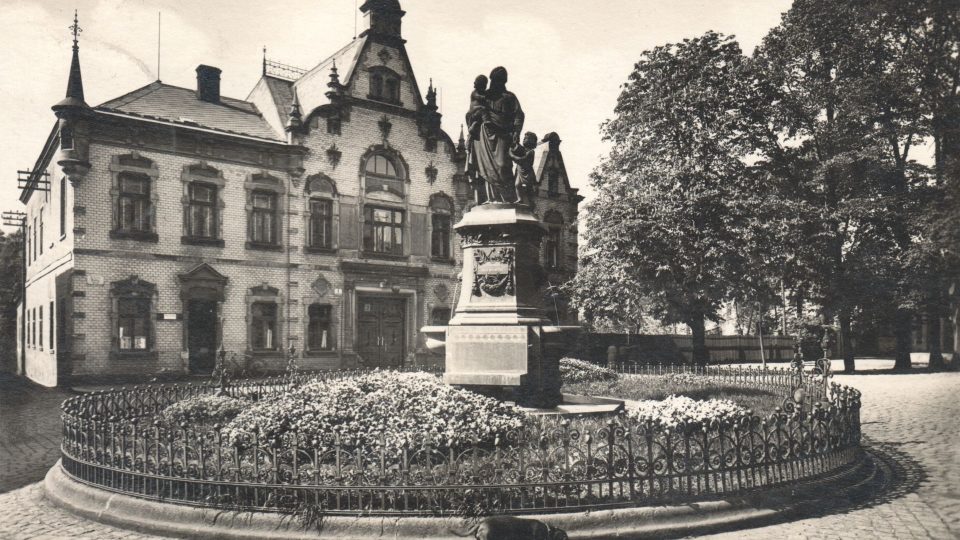 Vila Johanna Budiga na snímku z roku 1925