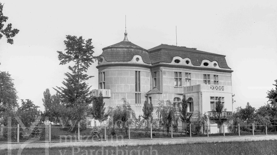Sochorova vila ve 20. letech 20. století