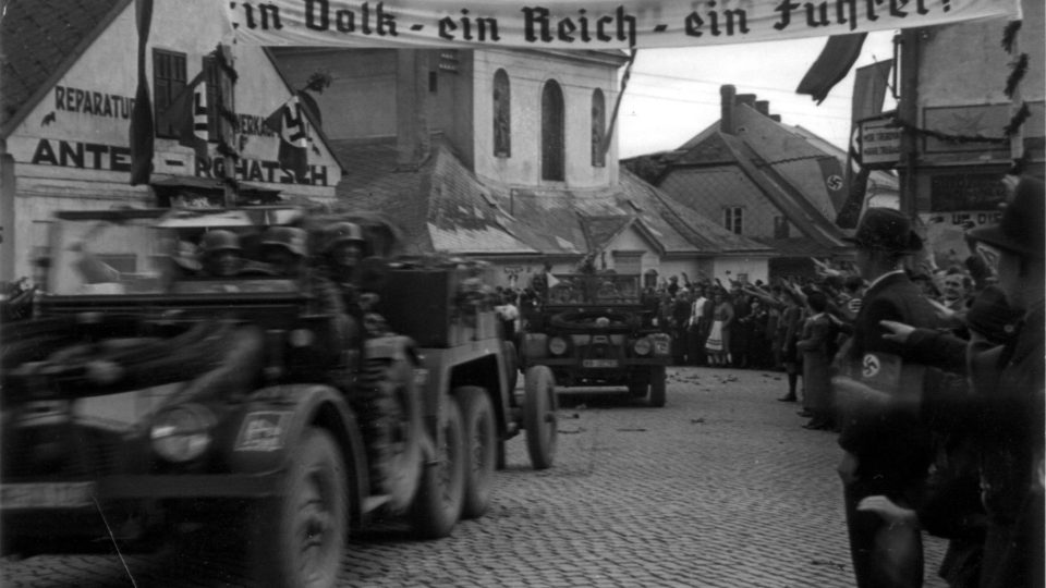 Z příjezdu wehrmachtu do Svitav 10. října 1938 