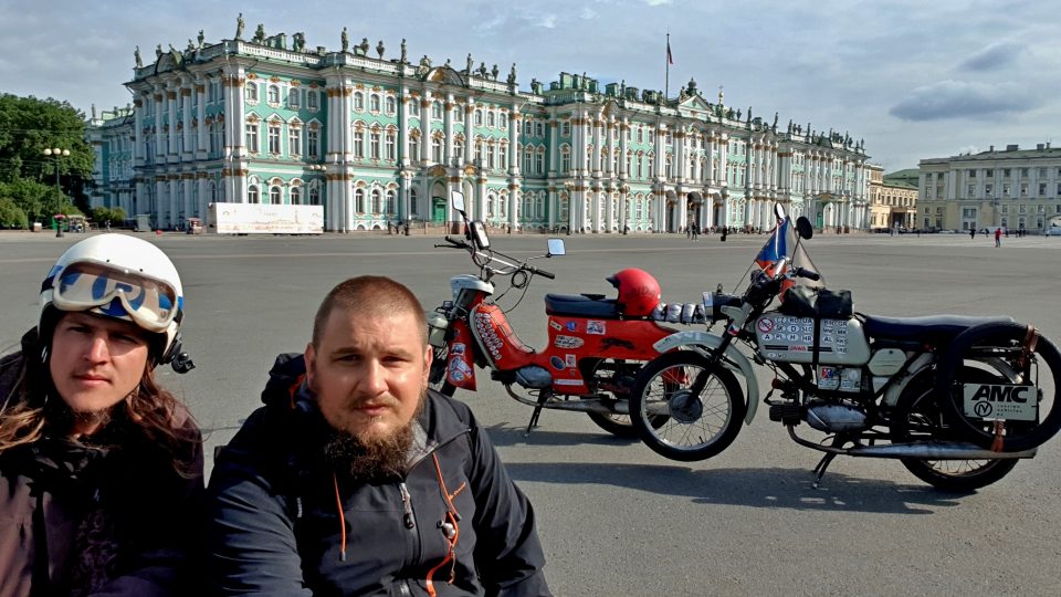 Zimní palác v Petrohradu