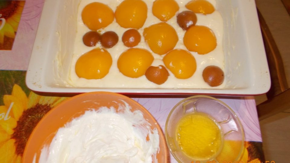 Recept na meruňkový nákyp podle pana Václava