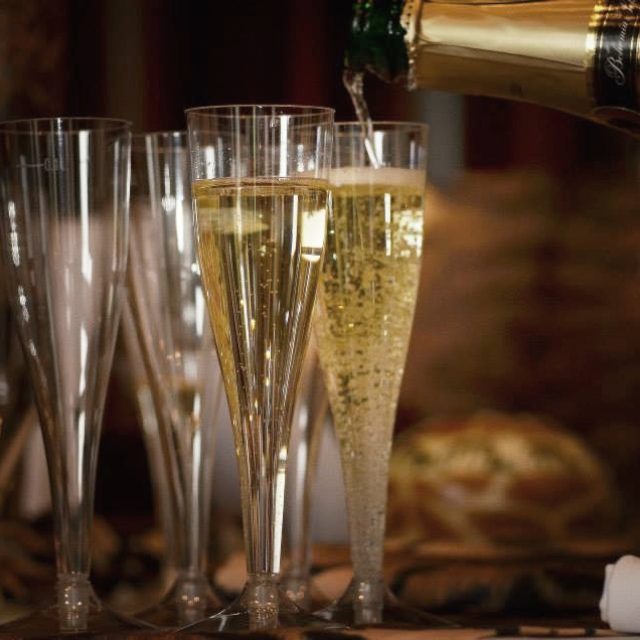 Sklenice na šumivá vína mají specifický tvar | foto: Jiřina Šmídová,  Český rozhlas