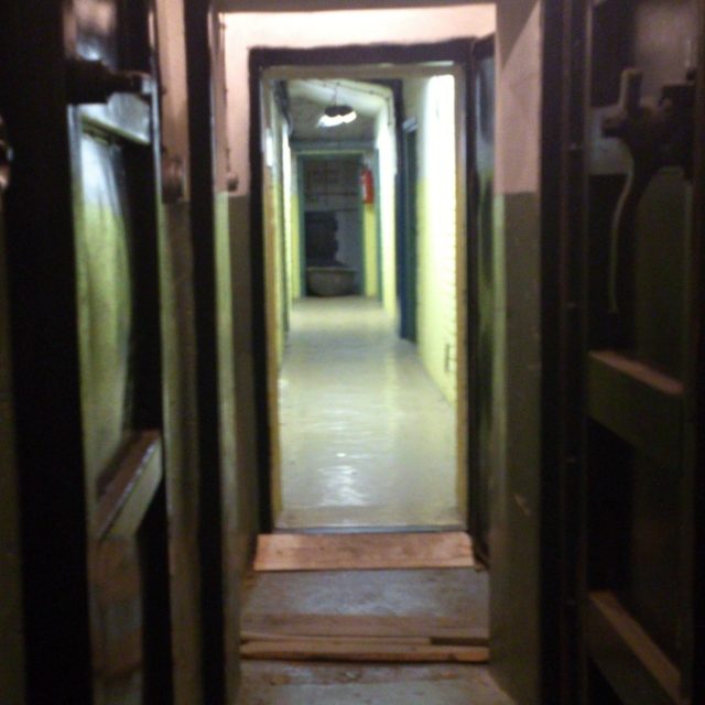 Chodba v krytu | foto: Jitka Slezáková,  Český rozhlas