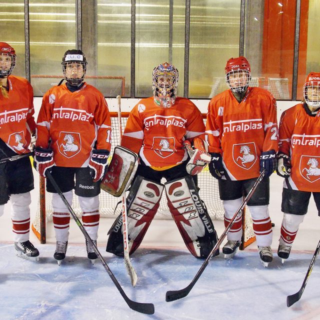 Pardubické hokejistky | foto: Miroslav Klusoň