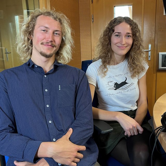 Amálie Vystavělová a Viktor Procházka | foto: Jitka Slezáková,  Český rozhlas