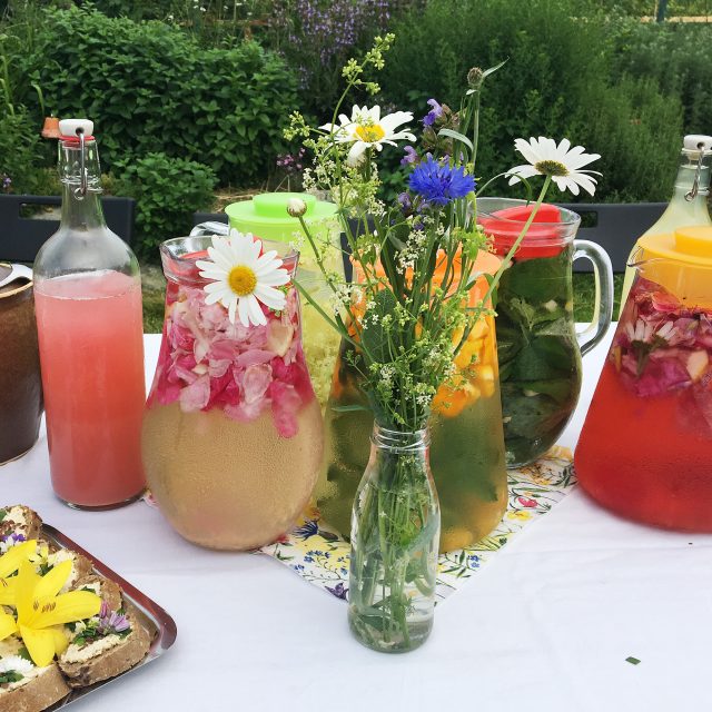 KVětinové limonády bylinkářky Radky Svatošové z Nemošic  | foto: Jitka Slezáková,  Český rozhlas