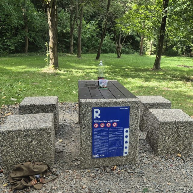 V Rožnově pod Radhoštěm mají lidé bez domova své místo,  takzvané “krmítko” | foto: Gabriela Hykl,  Český rozhlas