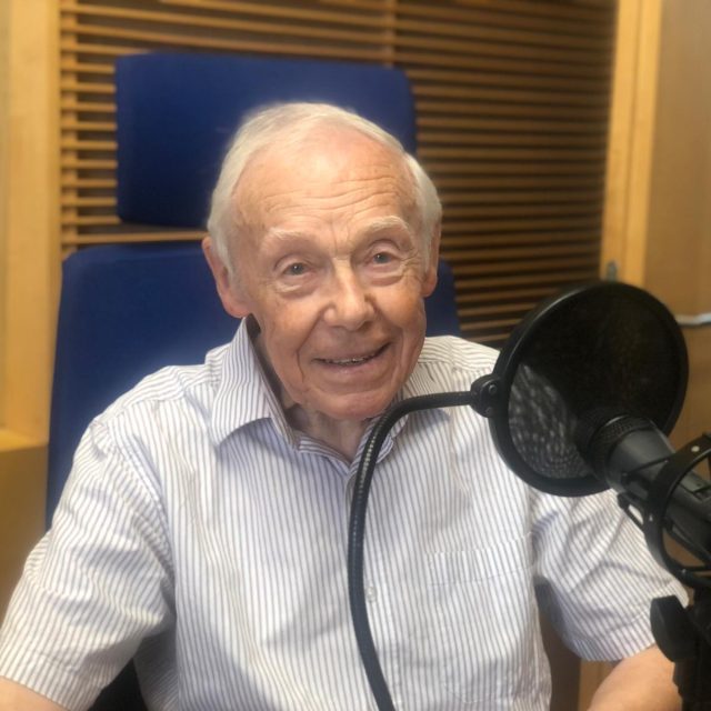 Bohumil Galásek,  bývalý pedagog,  kronikář města Zlína | foto: Růžena Vorlová,  Český rozhlas