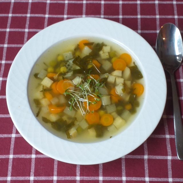 Zeleninová polévka | foto: Stanislava Brádlová,  Český rozhlas