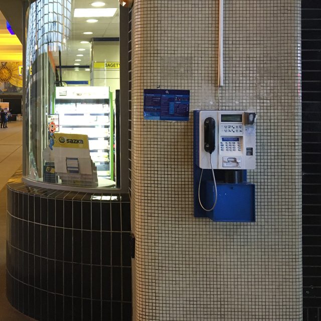 Telefonní automat | foto: Josef Ženatý