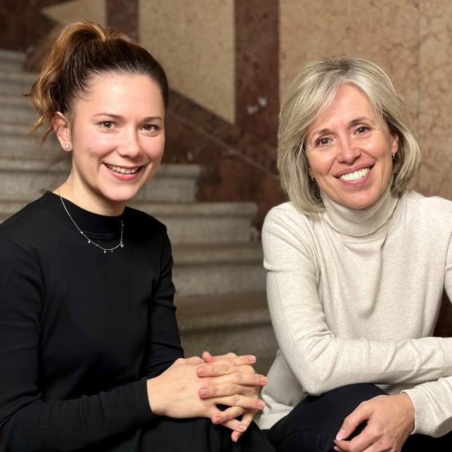 Ivana Korolová s Alenou Zárybnickou | foto: Zdeněk Novák,  Český rozhlas