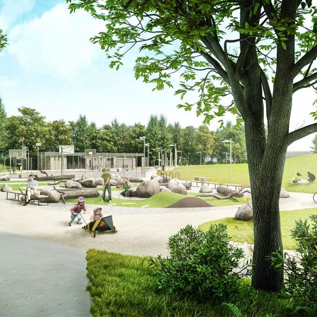 Vizualizace podoby areálu Lonkovka | foto:  momentura,   Studio Reaktor