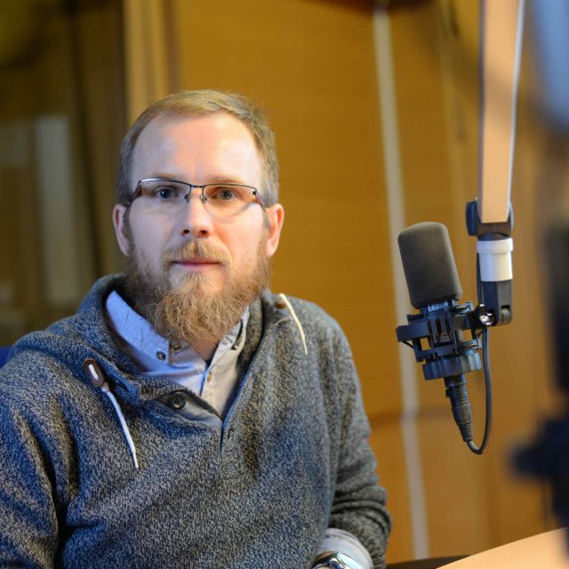 Jiří Kalát byl hostem Dobrého rána | foto: Jan Ptáček,  Český rozhlas