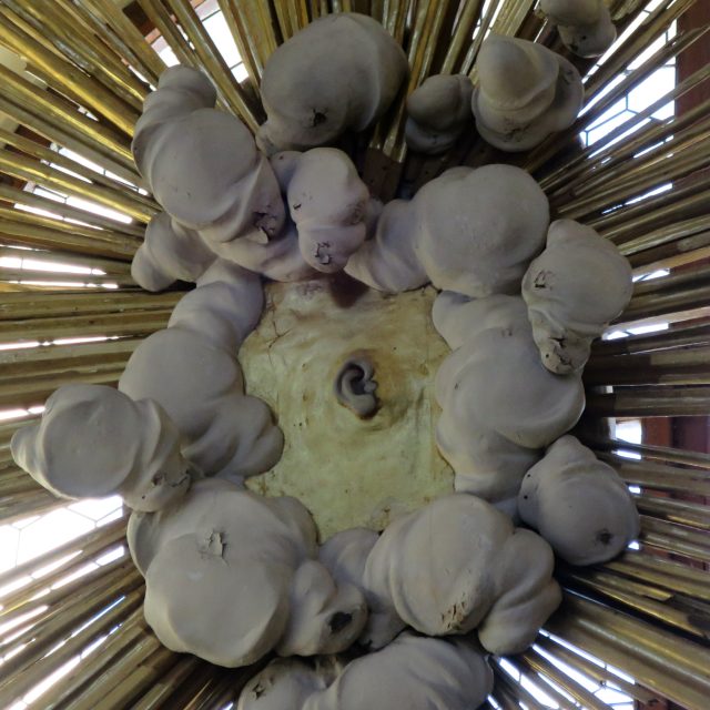 Součástí postranního oltáře sv. Barbory je Boží ucho | foto: Tereza Brázdová,  Český rozhlas