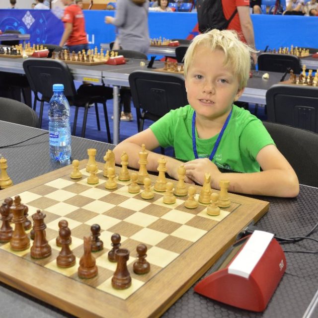 Šachista Jiří Bouška dosáhl titulu mistra světa v rapid šachu | foto: Erika Boušková