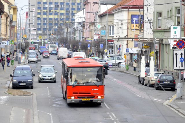 Ulice 17. listopadu v Pardubicích | foto: Josef Vostárek,  ČTK