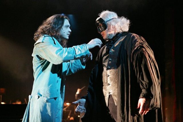 Ladislav Špiner jako Mozart a Josef Vrána v roli Salieriho | foto: Michal Klíma