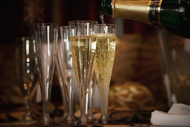 Sklenice na šumivá vína mají specifický tvar | foto: Jiřina Šmídová,  Český rozhlas